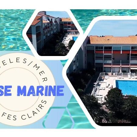 La Brise Marine ~ 300M Mer~Piscine~Clim~Wifi~Calme Аржеле-сюр-Мер Екстериор снимка